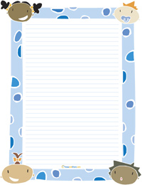 Free Printable Handwriting Paper | KeepandShare